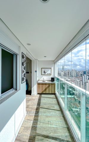 Apartamento à venda com 45m², 1 quarto e 1 vagaVaranda