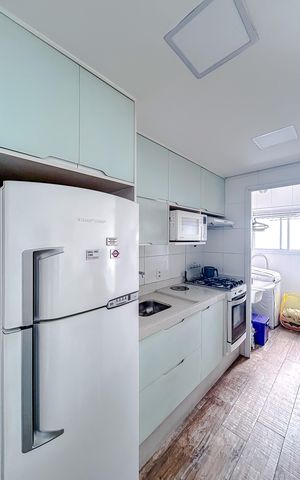 Apartamento à venda com 45m², 1 quarto e 1 vagaCozinha
