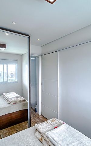 Apartamento à venda com 45m², 1 quarto e 1 vagaSuíte