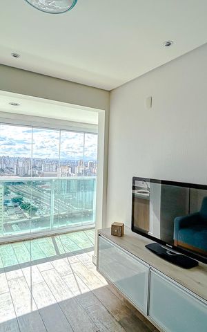 Apartamento à venda com 45m², 1 quarto e 1 vagaSala