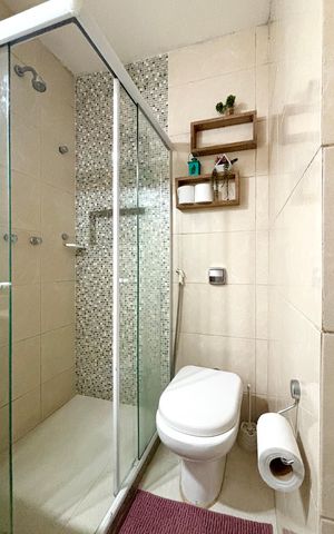 Apartamento à venda com 90m², 2 quartos e sem vagaBanheiro social 