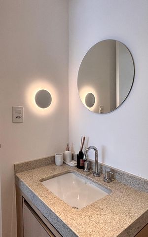 Studio para alugar com 29m², 1 quarto e sem vaga Studio para alugar com 29m², 1 quarto e sem vagaBanheiro