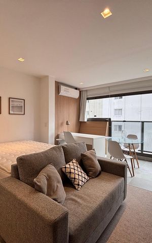 Studio para alugar com 29m², 1 quarto e sem vaga Studio para alugar com 29m², 1 quarto e sem vagaStudio