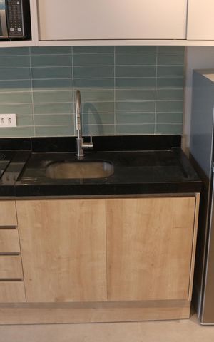 Studio à venda com 29m², 1 quarto e sem vagaCozinha