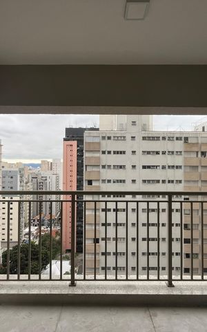 Studio à venda com 29m², 1 quarto e sem vaga Studio à venda com 29m², 1 quarto e sem vagaVaranda