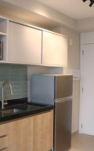 Studio à venda com 29m², 1 quarto e sem vagaCozinha