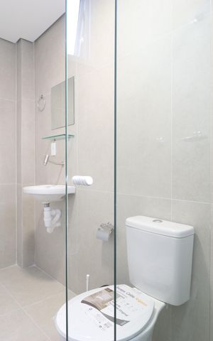 Studio para alugar com 26m², 1 quarto e sem vagaBanheiro