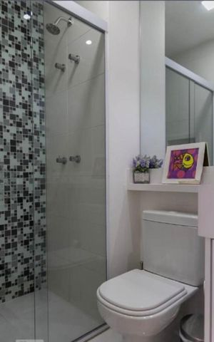 Apartamento à venda com 65m², 2 quartos e 1 vaga Apartamento à venda com 65m², 2 quartos e 1 vagaBanheiro