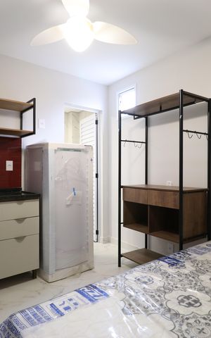Studio para alugar com 15m², 1 quarto e sem vagaSala/Quarto/Cozinha