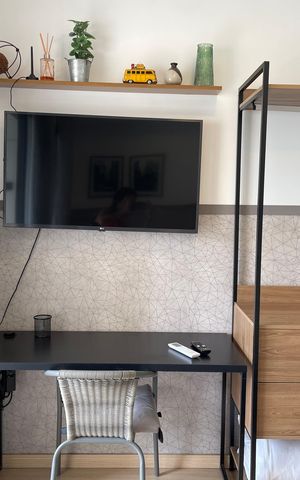 Studio para alugar com 26m², 1 quarto e sem vaga