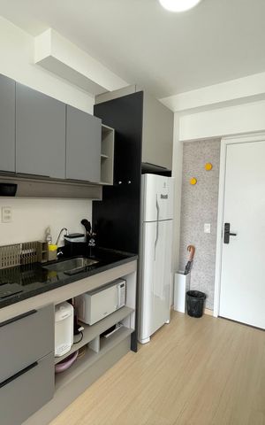 Studio para alugar com 26m², 1 quarto e sem vaga