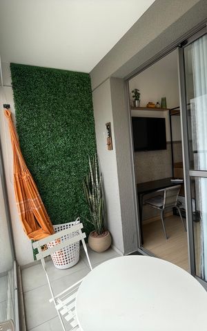Studio para alugar com 26m², 1 quarto e sem vaga