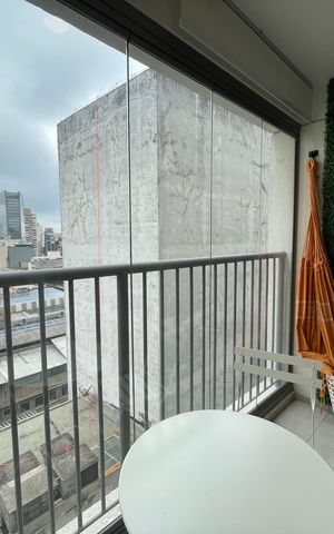 Studio para alugar com 26m², 1 quarto e sem vaga