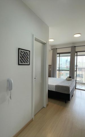 Studio para alugar com 26m², 1 quarto e sem vaga