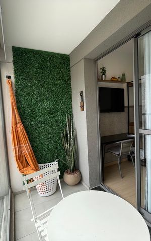 Studio para alugar com 26m², 1 quarto e sem vaga