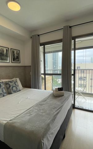 Studio para alugar com 26m², 1 quarto e sem vaga