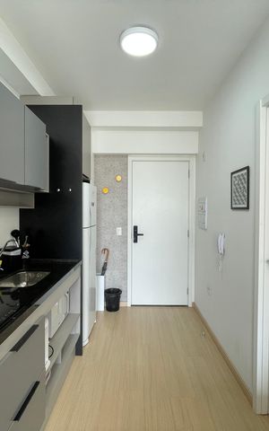 Studio para alugar com 26m², 1 quarto e sem vaga