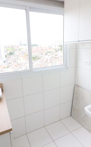 Apartamento para alugar com 65m², 2 quartos e 1 vagaCozinha e Área de Serviço