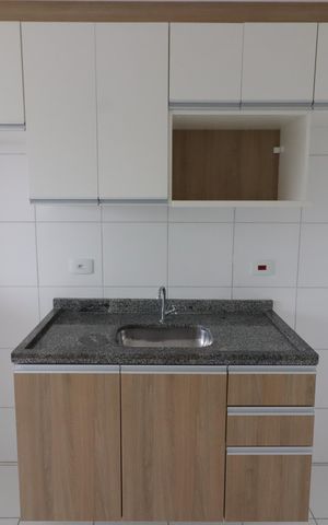 Apartamento para alugar com 65m², 2 quartos e 1 vagaCozinha e Área de Serviço
