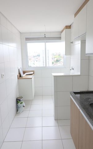 Apartamento para alugar com 65m², 2 quartos e 1 vagaCozinha e Área de Serviço