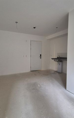 Studio para alugar com 24m², 1 quarto e sem vaga Studio para alugar com 24m², 1 quarto e sem vagaSala