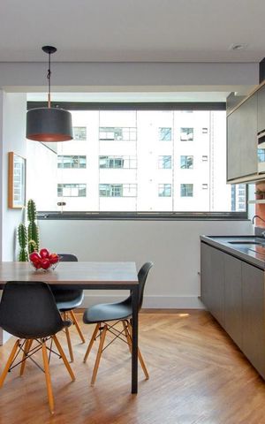 Apartamento à venda com 57m², 1 quarto e 1 vaga Apartamento à venda com 57m², 1 quarto e 1 vagaCozinha