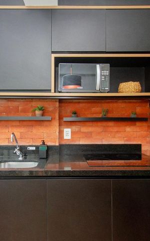 Apartamento à venda com 57m², 1 quarto e 1 vaga Apartamento à venda com 57m², 1 quarto e 1 vagaCozinha