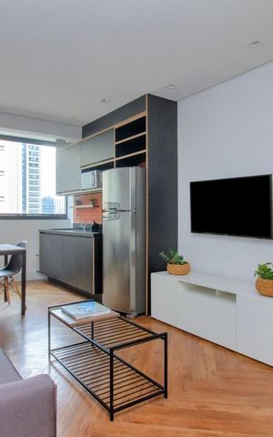 Apartamento à venda com 57m², 1 quarto e 1 vaga Apartamento à venda com 57m², 1 quarto e 1 vagaSala
