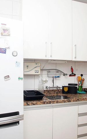 Apartamento à venda com 89m², 2 quartos e 1 vagaCozinha + Área de Serviço