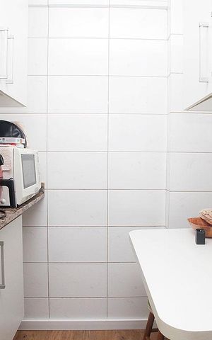 Apartamento à venda com 89m², 2 quartos e 1 vagaCozinha + Área de Serviço