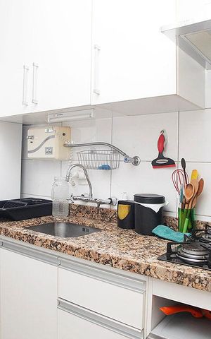Apartamento à venda com 89m², 2 quartos e 1 vagaCozinha + Área de Serviço