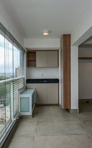 Apartamento à venda com 40m², 1 quarto e 1 vagaVaranda