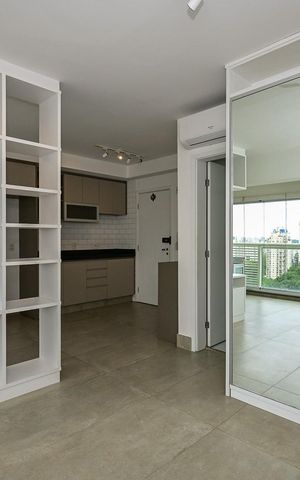 Apartamento à venda com 40m², 1 quarto e 1 vagaQuarto