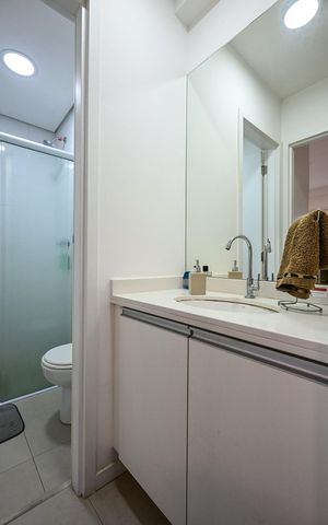 Apartamento à venda com 38m², 1 quarto e 1 vagaBanheiro