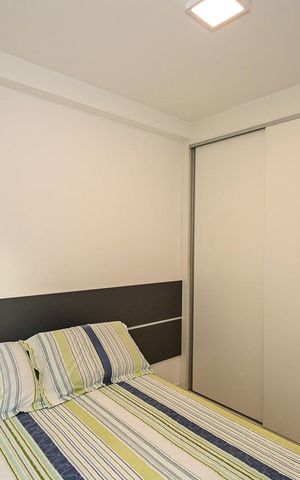 Apartamento à venda com 38m², 1 quarto e 1 vagaQuarto
