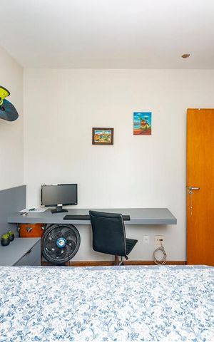 Apartamento à venda com 197m², 4 quartos e 2 vagas Apartamento à venda com 197m², 4 quartos e 2 vagasQuarto 2
