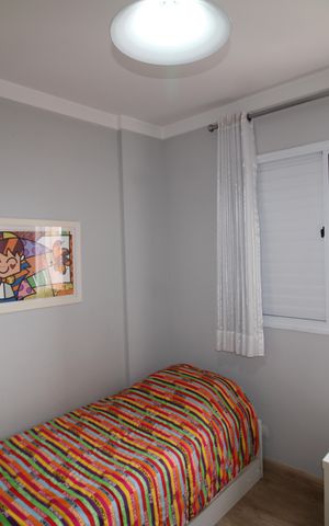 Apartamento à venda com 110m², 3 quartos e 2 vagasQuarto 3