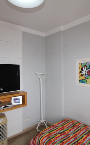Apartamento à venda com 110m², 3 quartos e 2 vagasQuarto 3
