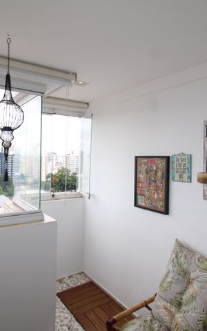 Apartamento à venda com 110m², 3 quartos e 2 vagasSala - Varanda