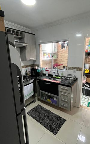 Casa à venda com 66m², 2 quartos e 1 vaga Casa à venda com 66m², 2 quartos e 1 vagaCozinha