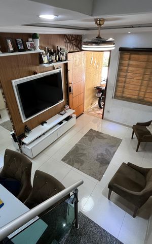 Casa à venda com 66m², 2 quartos e 1 vaga Casa à venda com 66m², 2 quartos e 1 vagaSala