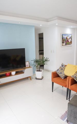 Apartamento à venda com 110m², 3 quartos e 2 vagasSala de Estar