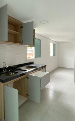 Studio à venda com 30m², 1 quarto e sem vaga Studio à venda com 30m², 1 quarto e sem vagaCozinha - Armários