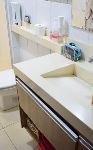 Apartamento para alugar com 340m², 3 quartos e 2 vagasBanheiro da Suíte 2