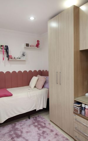 Apartamento à venda com 109m², 3 quartos e 2 vagasQuarto 2