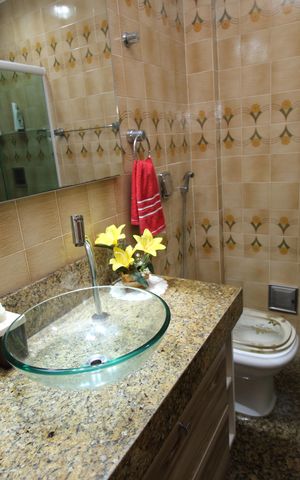Apartamento à venda com 109m², 3 quartos e 2 vagasBanheiro Social