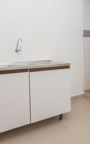 Casa para alugar com 40m², 2 quartos e sem vagaSala/Cozinha