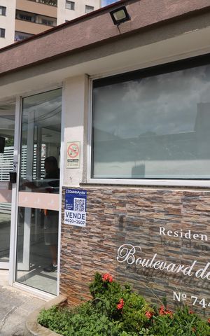 Apartamento à venda com 59m², 3 quartos e 1 vagaFachada e portaria