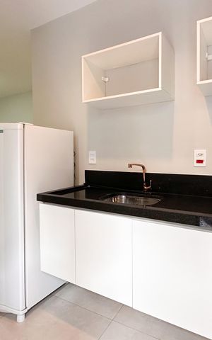 Apartamento para alugar com 22m², 1 quarto e sem vaga Apartamento para alugar com 22m², 1 quarto e sem vagaCozinha