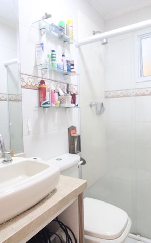 Apartamento para alugar com 72m², 3 quartos e 1 vagaBanheiro comum